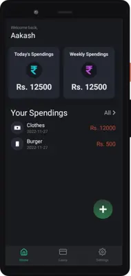 Spendy android App screenshot 1